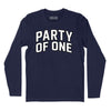 Party of One Long Sleeve T-Shirt - Navy
