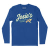 Josie's Vacation Revisited Long Sleeve T-Shirt (Inspired by The Outfield) - Royal