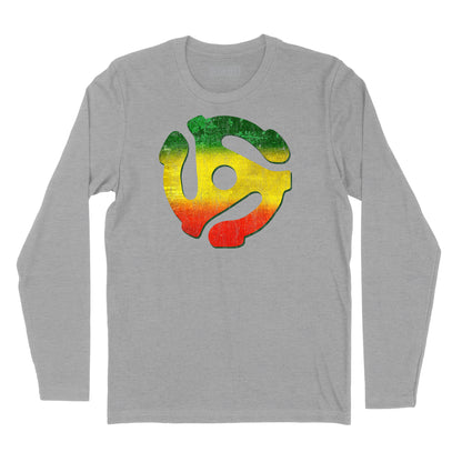 45 RPM Adapter Rasta Long Sleeve T-Shirt