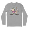 Fighting Judge Smails Long Sleeve T-Shirt - Heather Grey