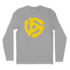 45 RPM Adapter Long Sleeve T-Shirt - Heather Grey