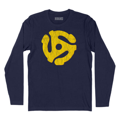 45 RPM Adapter Long Sleeve T-Shirt