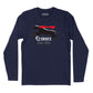 Elsinore Beer Flying Hosehead Long Sleeve T-Shirt