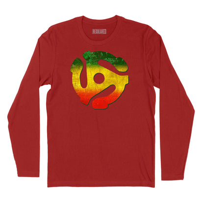 45 RPM Adapter Rasta Long Sleeve T-Shirt