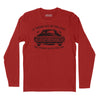 Is There Gas in the Car Long Sleeve T-Shirt - Inspired by Steely Dan - Red