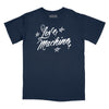Love Machine Relaxed Fit T-Shirt (Inspired by Cheech & Chong) - Navy