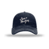 Love Machine Soft Mesh Trucker (inspired by Cheech & Chong) - NAVY