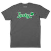 Lucky Shamrock T-Shirt - Charcoal Heather