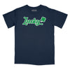 Lucky Shamrock Relaxed T-Shirt - NAVY