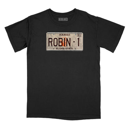 Magnum Pi License Plate Relaxed Fit T-Shirt