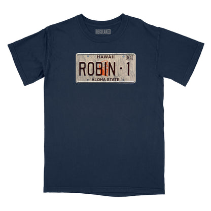 Magnum Pi License Plate Relaxed Fit T-Shirt