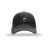 Margarita Icon - Soft Mesh Trucker - BLACK