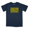 May Contain Alcohol Relaxed Fit T-Shirt - Navy