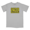 May Contain Alcohol Relaxed Fit T-Shirt - Silver