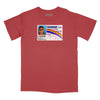 McLovin License Relaxed Fit T-Shirt - Brick