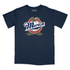 Merica Eagle Relaxed Fit T-Shirt - Navy