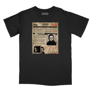 Smiths Grove Sanitarium Michael Myers Admission Form Relaxed Fit T-Shirt