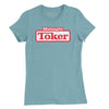Midnight Toker Womens T-Shirt - Heather Blue Lagoon