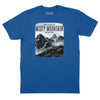 Misty Mountain National Park T-Shirt (Inspired by Led Zeppelin) - Royal