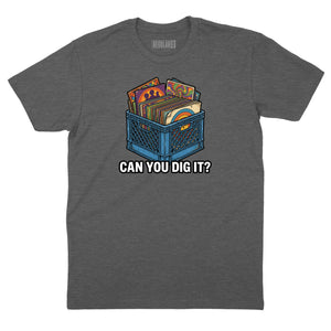 Can You Dig It Record Crate T-Shirt