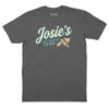 Josie's Vacation Revisited T-Shirt (Inspired by The Outfield) - Charcoal Heather