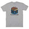 Can You Dig It Record Crate T-Shirt - Heather Grey