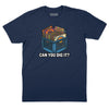 Can You Dig It Record Crate T-Shirt - Navy