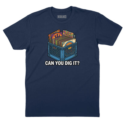 Can You Dig It Record Crate T-Shirt