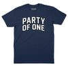 Party of One T-Shirt - Navy