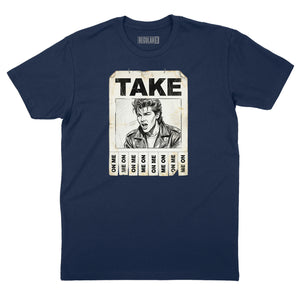 Take On Me Handbill T-Shirt (Inspired by A-Ha)