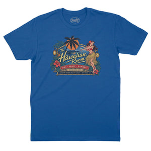 The Hawaiian Room Tiki Bar T-Shirt — Royal