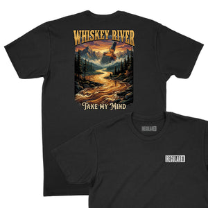 Whiskey River T-Shirt (Inspired by Willie Nelson)