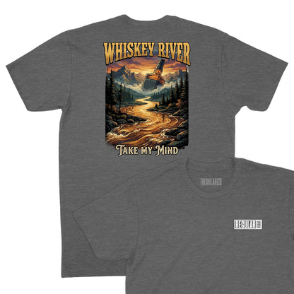 Whiskey River T-Shirt (Inspired by Willie Nelson)