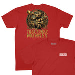 Brass Monkey T-Shirt (Inspired by The Beastie Boys) in Red