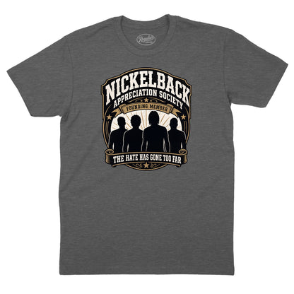 Nickelback Appreciation Society T-Shirt