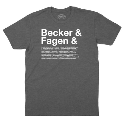 Becker & Fagen Et Al T-Shirt (Inspired by Steely Dan)