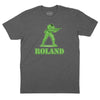 Roland the Headless Thompson Gunner T-Shirt (Inspired by Warren Zevon) - Charcoal Heather
