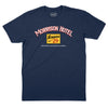 Morrison Hotel T-Shirt (Inspired by The Doors) - Navy