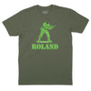 Roland the Headless Thompson Gunner T-Shirt (Inspired by Warren Zevon) - OD GREEN
