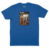 Roland the Headless Thompson Gunner Action Figure T-Shirt (Inspired by Warren Zevon) - Royal