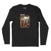 Roland the Headless Thompson Gunner Action Figure Long Sleeve T-Shirt (Inspired by Warren Zevon) - Black