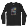 Lucius Clay Action Figure Long Sleeve T-Shirt (Inspired by the Charlie Daniels Band) - Black