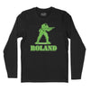 Roland the Headless Thompson Gunner Long Sleeve T-Shirt (Inspired by Warren Zevon) - Black