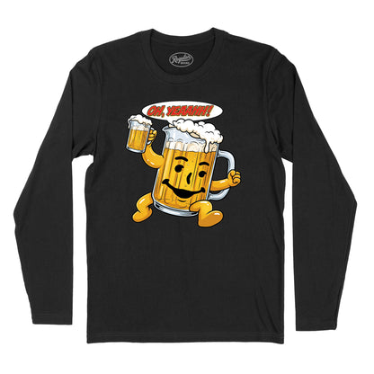Beer Pitcher Man Long Sleeve T-Shirt