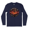 Hanging in Santa Carla Long Sleeve T-Shirt (Inspired by The Lost Boys) - Navy