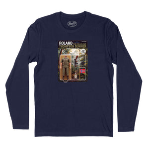 Roland the Headless Thompson Gunner Action Figure Long Sleeve T-Shirt (Inspired by Warren Zevon)