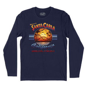 Welcome to Santa Carla Long Sleeve T-Shirt (Inspired by The Lost Boys)