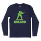 Roland the Headless Thompson Gunner Long Sleeve T-Shirt (Inspired by Warren Zevon)