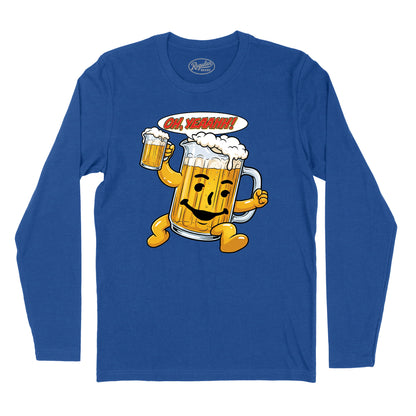 Beer Pitcher Man Long Sleeve T-Shirt