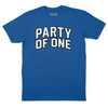 Party of One T-Shirt - Royal